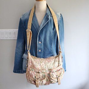 Fossil Authentic Classic Floral Crossbody Bag